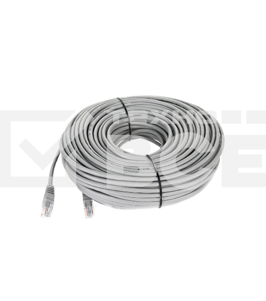 Патчкорд литой 'Telecom' UTP кат.5e 50,0м серый