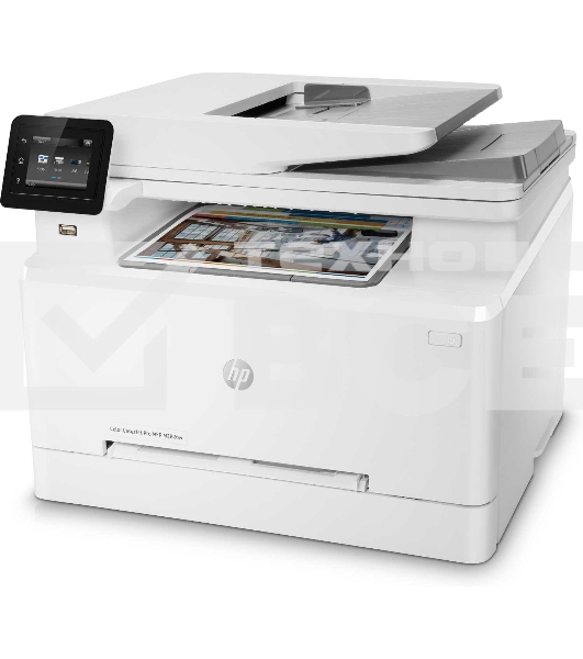 МФУ лазерный HP Color LaserJet Pro M282nw (7KW72A), A4, цветной, печ. до 21 стр/мин., скан. до 26 стр/мин. (ч/б) 22 стр/мин. (цвет), 600 x 600 dpi (печать) 1200x1200dpi (скан.), USB, RJ-45, Wi-Fi, Air Print, Mopria