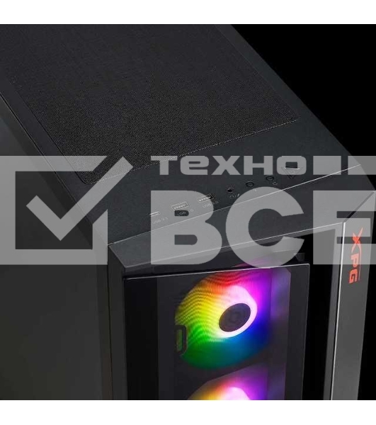 Компьютерный корпус ADATA XPG CRUISERST черный Mid-Tower, Micro-ATX, Mini-ITX, Standard-ATX