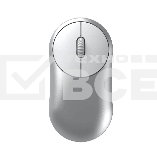 Мышь беспроводная Dareu LM166D серебристый, 1200 dpi, радиоканал, Bluetooth, USB, кнопки - 3