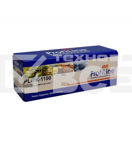 Картридж лазерный PL-TK-1100 для принтеров FS-1110/1024/1124MFP 2100 копий ProfiLine