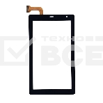 Сенсорное стекло (тачскрин) DEXP Ursus L270 черное, фото2