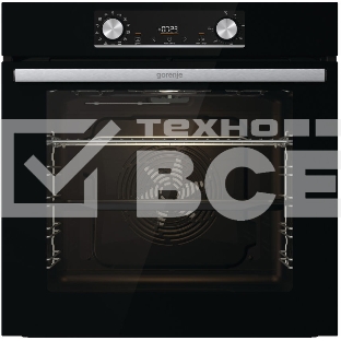 Духовой шкаф электрический Gorenje BOX6737E01BG черный, встраиваемый