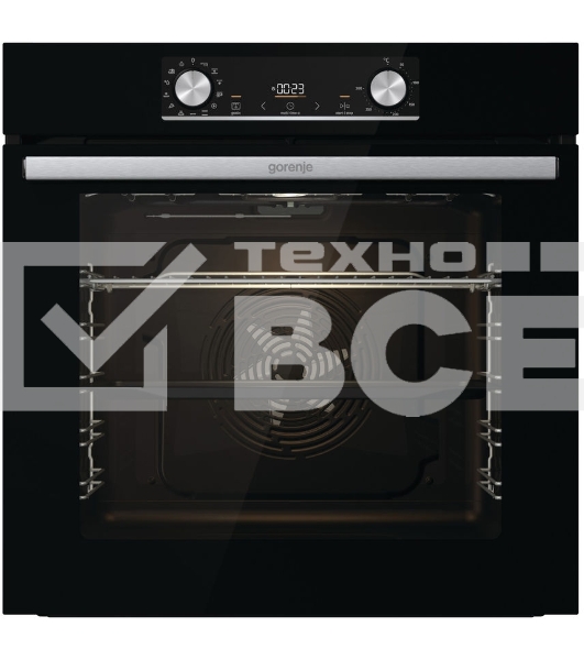 Духовой шкаф электрический Gorenje BOX6737E01BG черный, встраиваемый