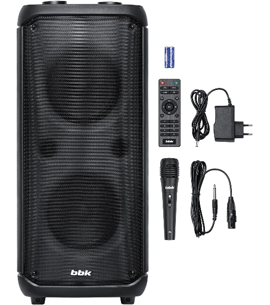 Минисистема BBK BTA6030 черный 50Вт FM USB BT