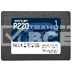 Накопитель SSD Patriot P220, 1TB, SATA III, 2.5