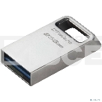 Флеш диск Kingston 256Gb DataTraveler Micro DTMC3G2/256GB USB3.0 серебристый, фото2