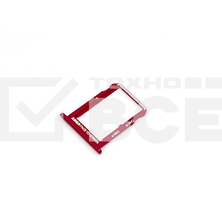 Лоток для SIM-карты Xiaomi Mi 6X красный