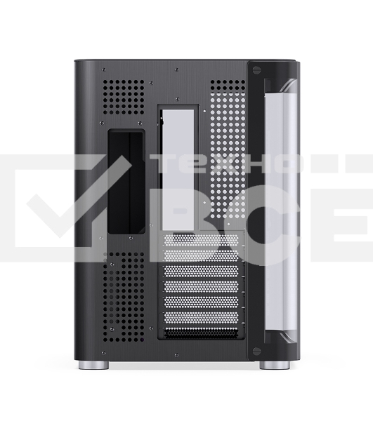 Компьютерный корпус JONSBO TK-2 Black ATX без БП, mini-ITX, micro-ATX, ATX, черный