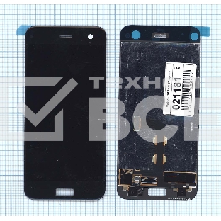 Дисплей для ZTE Blade S7 черный