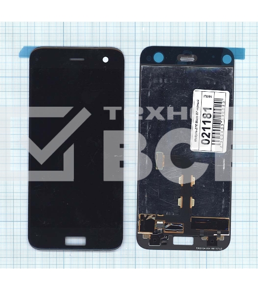 Дисплей для ZTE Blade S7 черный