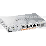 Коммутатор Zyxel XMG-105HP-EU0101F (L2) 5x2.5Гбит/с 1SFP+ 4PoE++ 70W неуправляемый, фото9