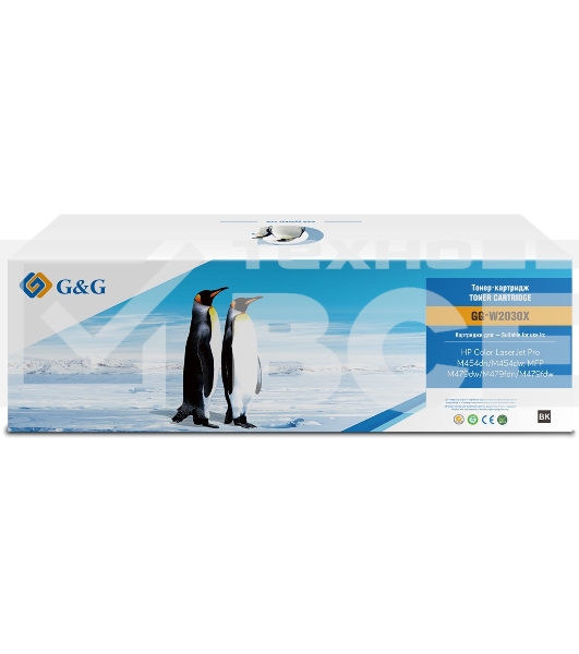 Картридж лазерный G&G GG-W2030X (415X) черный (7500 стр.) для HP LJ M454/MFP M479