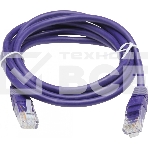 Патч-корд Premier PP12-1.5M/V 1000Гбит/с UTP 4 пары cat.5E CCA molded 1.5м фиолетовый RJ-45 (m)-RJ-45 (m), фото3