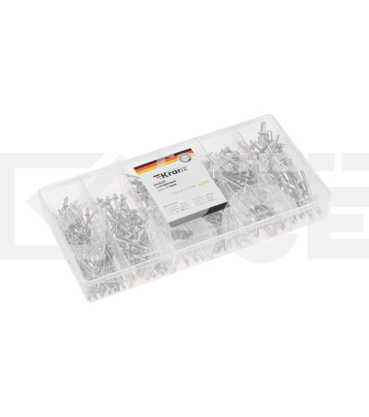 Набор вытяжных заклепок (320 шт/уп) Kranz