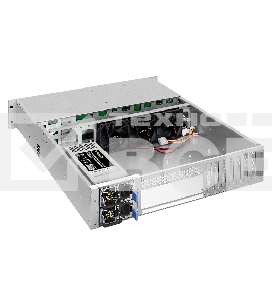Серверная платформа ExeGate Pro 2U550-HS12 (RM 19', высота 2U, глубина 550, Redundant БП 2x800W, 12xHotSwap, USB)