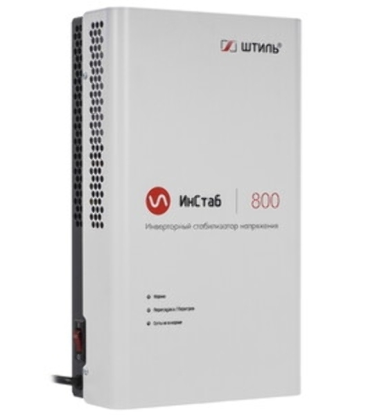 Стабилизатор напряжения Штиль ИнСтаб IS800 600Вт 800ВА белый