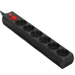 Сетевой фильтр Buro 600SH-16-5-B 5 м, 6 розеток, черный, коробка, фото16