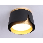 Светильник Ambrella light TN71222 BK/GD черный/золото GX53 D100*66, фото3