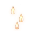 Светильник Ambrella light TR3549/3 GD/TI золото/янтарь E14 max 40W 370*130*1000, фото3