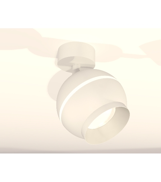 Комплект поворотного светильника Ambrella light XM1101001 SWH белый песок MR16 GU5.3 LED 3W 4200K (A2202, C1101, N7030)