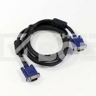 Кабель VCOM VVG6448-1.8M(O) Кабель монитор-SVGA card (15M-15M) 1,8м 2 фильтра