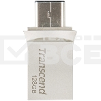 Флешка USB Transcend JetFlash 890S (TS128GJF890S), 128Gb, USB 3.1/Type-C, R/W 70/25, темно-серый, фото9