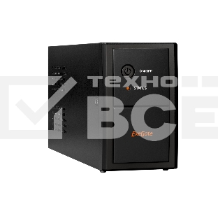 Источник бесперебойного питания ExeGate SpecialPro UNB-650.LED.AVR.EURO <650VA/360W, LED, AVR, 2 евророзетки, Black>