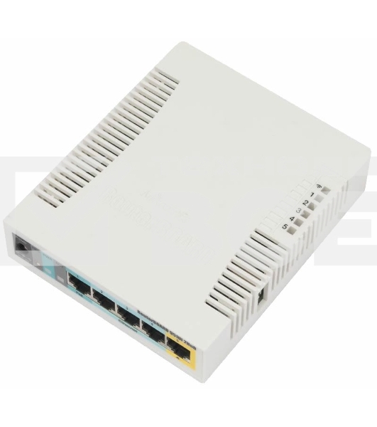 Роутер беспроводной MikroTik RB951UI-2HND N300 10/100BASE-TX белый