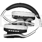 Беспроводные/проводные наушники Defender FreeMotion B525 черный/белый, накладные, Bluetooth + проводной, до 8 ч, фото2