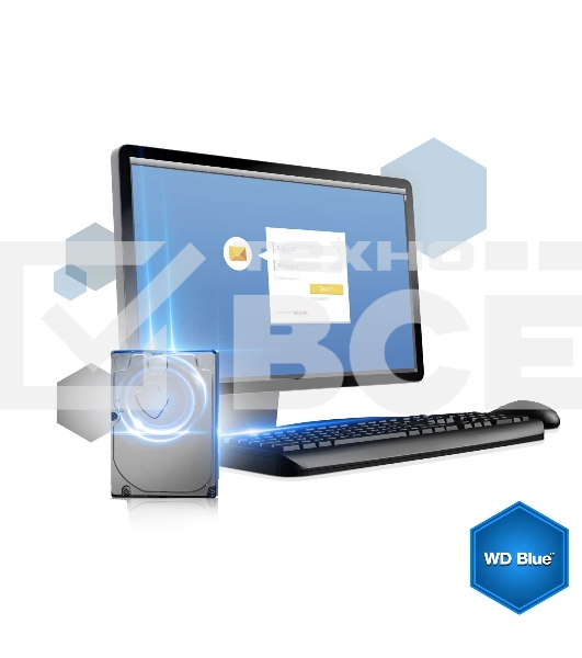 Жесткий диск Western Digital Original SATA-III 500Gb WD5000AZLX Blue (7200rpm) 32Mb 3.5