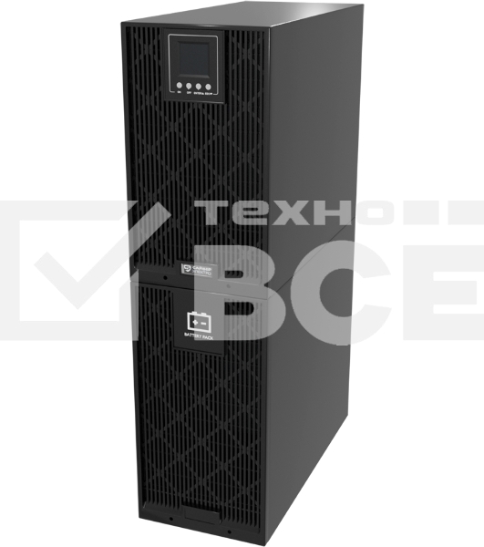 Источник бесперебойного питания UPS Сайбер Электро ЭКСПЕРТ-10000 Онлайн, Напольное исполнение