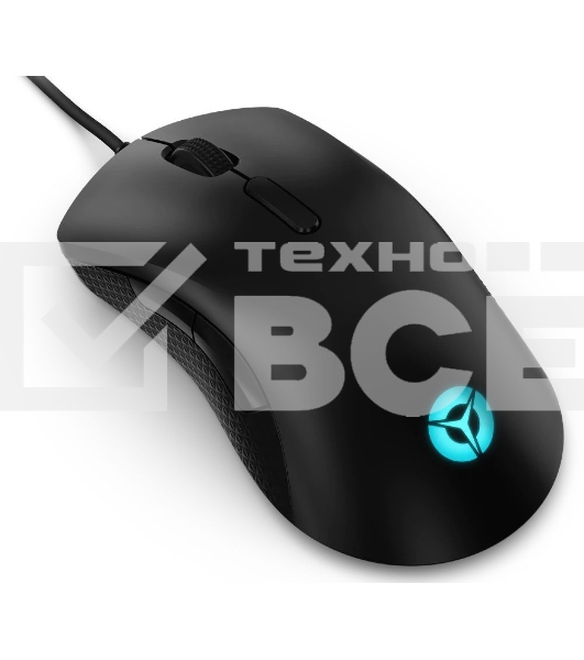 Мышь проводная Lenovo M300 RGb черный оптическая (8000dpi) USB (8but)