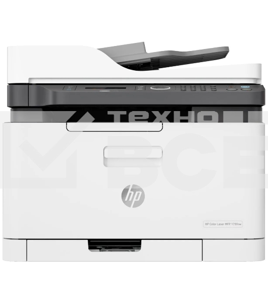 МФУ лазерный HP Color LaserJet 179fnw (4ZB97A), А4, цветной, печ. до 18 стр/мин. (ч/б) до 4 стр/мин. (цвет), скан. до 15 стр/мин. (ч/б) 6 стр/мин. (цвет), 600x600dpi, USB, RJ-45, Wi-Fi, Air Print, Mopria