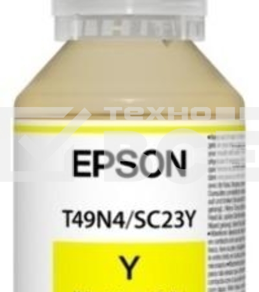 Контейнер с желтыми чернилами Epson T49N4 для SC-F500