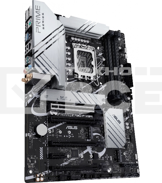Материнская плата ASUS PRIME Z790-P WIFI, LGA 1700, Intel Z790, 4xDDR5, 4xSATA, 3xM.2 PCIe 4.0 x4, 1xPCIe 5.0 x16, 3xPCIe x4, 1xPCIe x1, 1xHDMI, 1xDP, 1xUSB-C 3.2 Gen 2, 1xUSB 3.2 Gen 2, 2xUSB 3.2 Gen 1, 4xUSB 2.0, 1x 2.5Gb LAN, 3x3.5 мм, 7.1, ATX