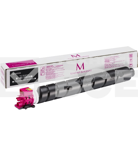 Картридж лазерный Kyocera TK-8345M (1T02L7BNL0/1T02L7BNL1) пурпурный для TASKalfa 2552ci 12000 стр.