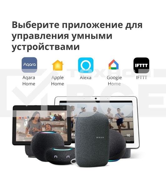 Камера AQARA Camera Hub G3/Камера+ управления/Управление жестами/Камера 360/2K 2304х1296p/Протокол связи:Zigbee/WiFi/Питание:USB-C/ Цвет белый CH-H03
