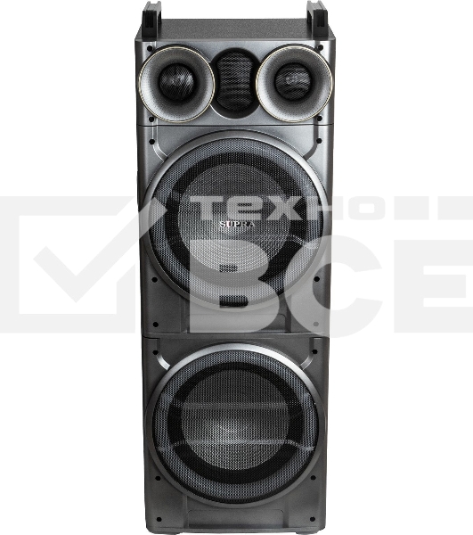 Минисистема SUPRA SMB-2150 черный 1200Вт FM USB BT SD (в комплекте: активн.+пассив.колонки)