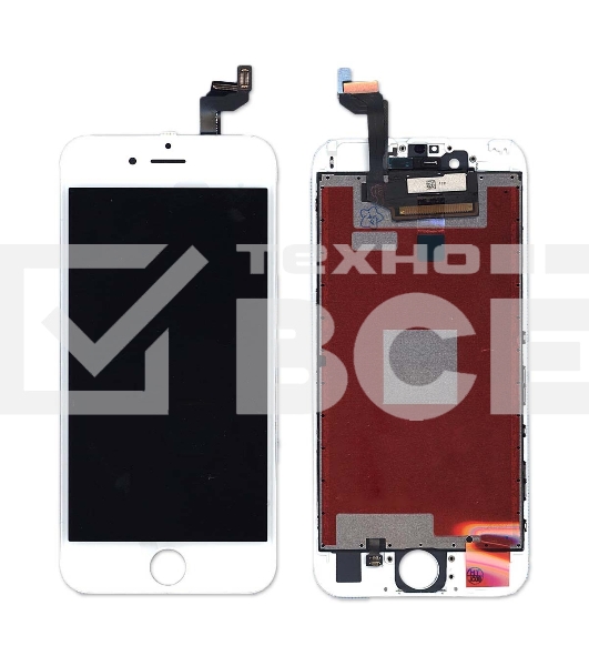 Дисплей для iPhone 6S в сборе с тачскрином (Hancai) белый