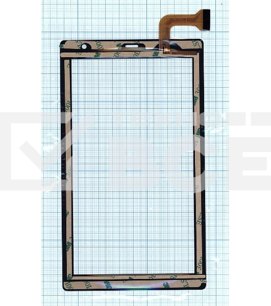 Сенсорное стекло (тачскрин) DEXP Ursus L270 черное