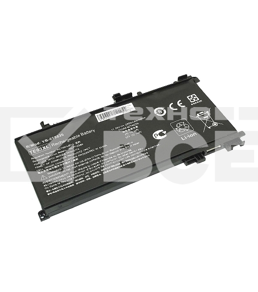 Аккумуляторная батарея для ноутбука HP TPN-Q173  11,55V 3500mAh OEM черный