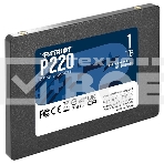 Накопитель SSD Patriot P220, 1TB, SATA III, 2.5