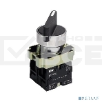 Переключатель LAY5-BJ33 на 3 полож. черный I-O-II дл. ручка ИЭК BSW70-BJ-3-K02, фото2