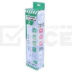 Бытовой удлинитель PowerCube, 3р с/з вык.,3USB, 3500 Вт, 16А, 1.9 м, 3*1,0 (белый) PC-5-2M, фото7