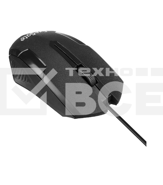 Мышь проводная ExeGate Professional Standard SH-9025 черный, 1000 dpi, USB, кнопки - 3