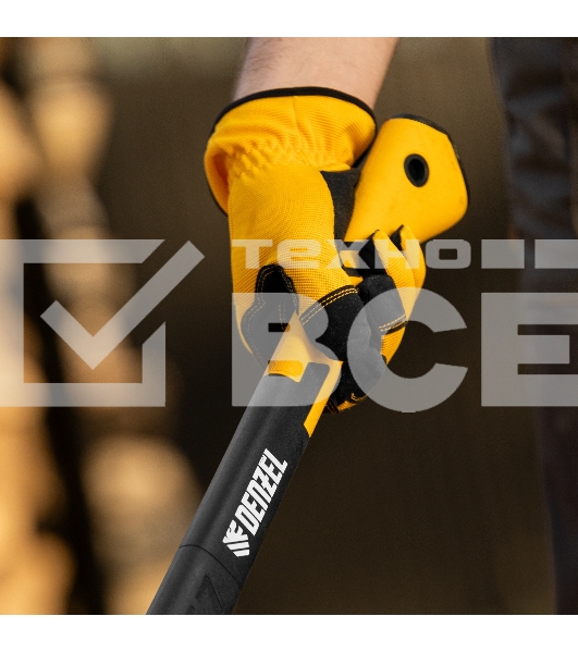 Колун Denzel F7, 1400 гр, двухкомпонентная рукоятка, 500 мм