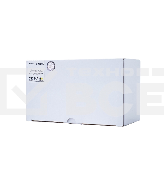 Комплект картриджей Sakura C9403A, C9373A (№72 Matte Black/Yellow) для HP, матовый черный/желтый