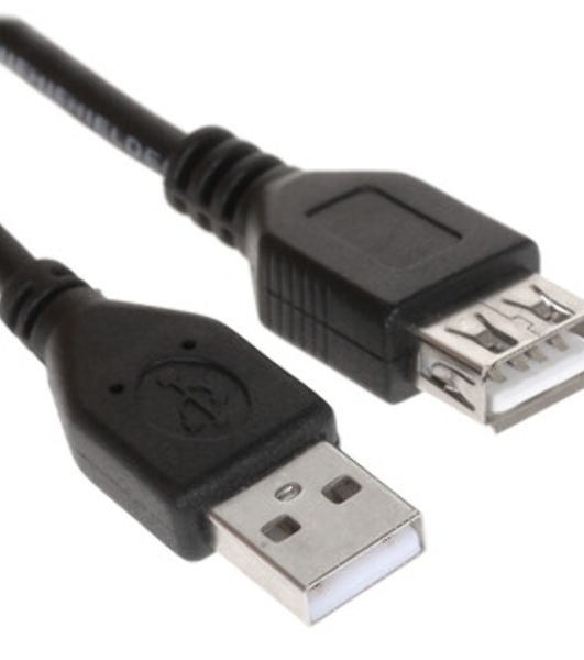 Кабель удлинит. USB2.0 Gembird/Cablexpert CC-USB2-AMAF-6-N серый (1.8м, AM/AF, пакет) (CC-USB2-AMAF-6-N)
