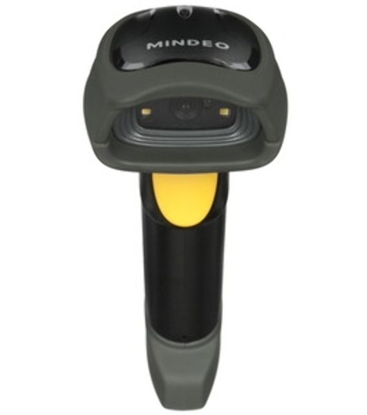 Сканер штрих-кода ручной Mindeo MD6600AT-SR 2D имидж, проводной, 100 скан/сек, USB с автосенсорной подставкой, черный